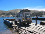 Crossing Lake Titicaca